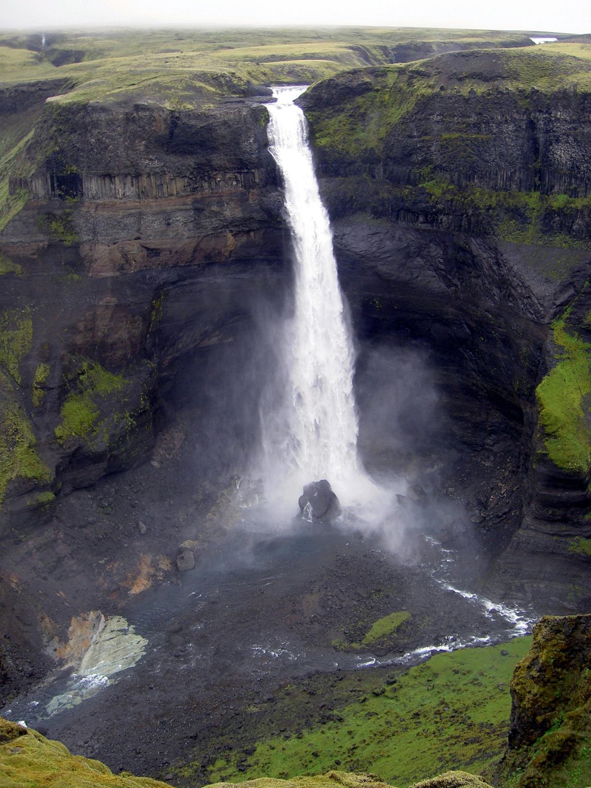 Iceland outdoor map for real trip planning